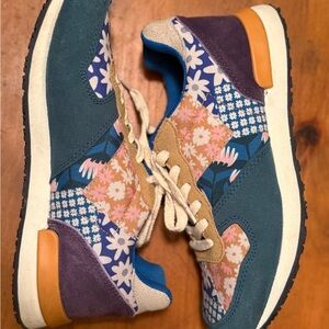 Inkkas Multicolor Floral Women's Sneakers